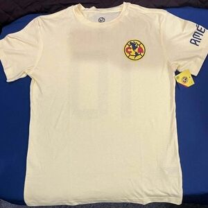 Club América Yellow Logo Tee